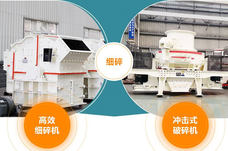 細(xì)碎：細(xì)碎機(jī)、沖擊式破碎機(jī)