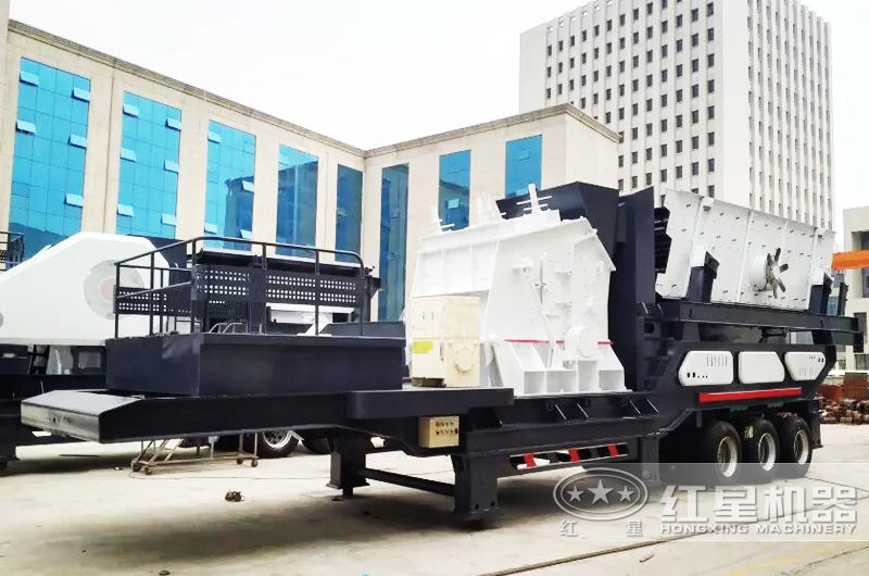 反擊破移動破碎機具有整形效果，粒形好看
