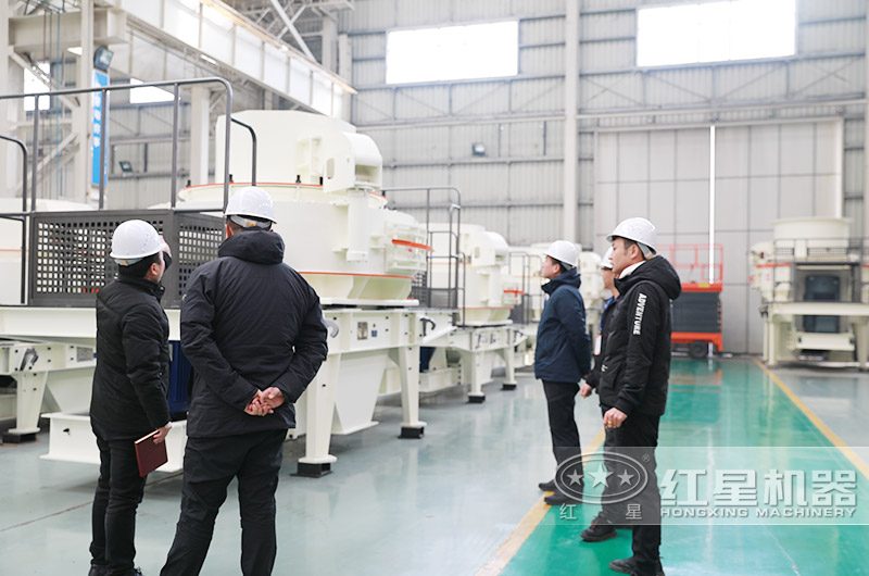 用戶到場參觀，真實感受制砂效果