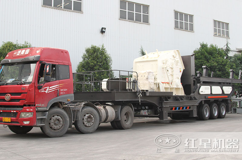 建筑垃圾制砂機(jī)行走自如，直接開往現(xiàn)場
