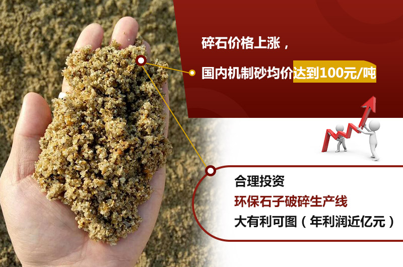 砂石加工暴利項目，投資價值高